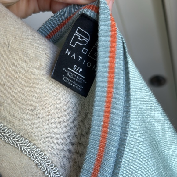 P.E Nation Lightweight Knit Jersey Style Long Sleeve Top Small EUC - Picture 5 of 7